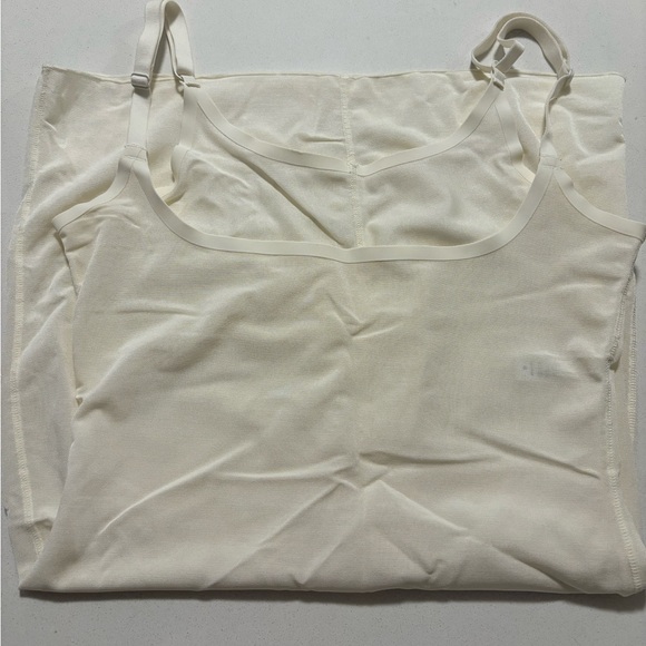 SKIMS Mesh Sheer Sculpt Slip Dress in Marble - Picture 2 of 4